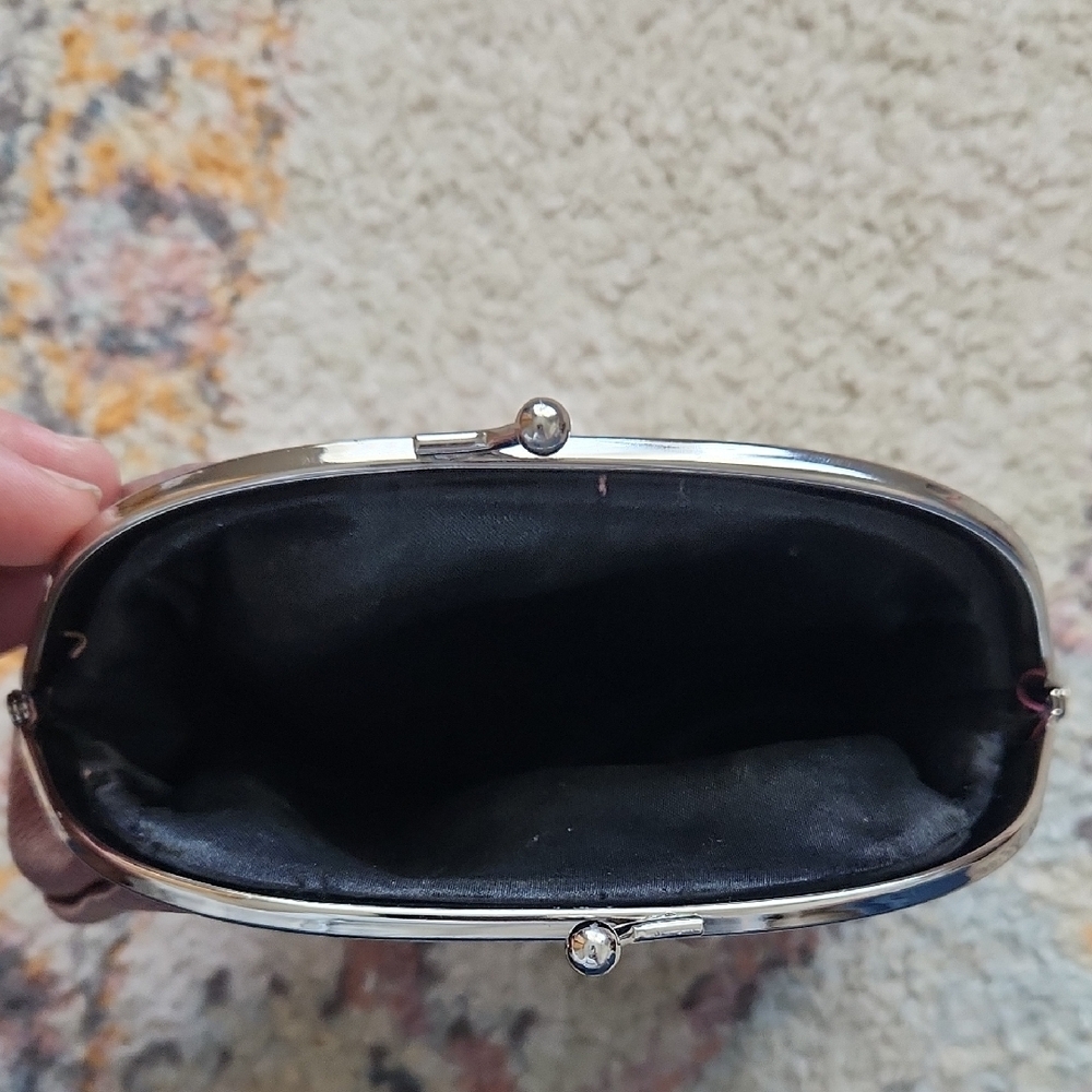 Victoria's Secret Metallic Pink Cosmetic Bag - Picture 4 of 7